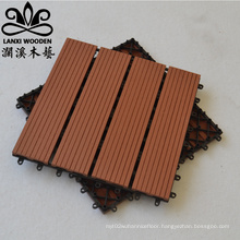 new co-extrusion tecnology wood plastic composite decking for swimming pool